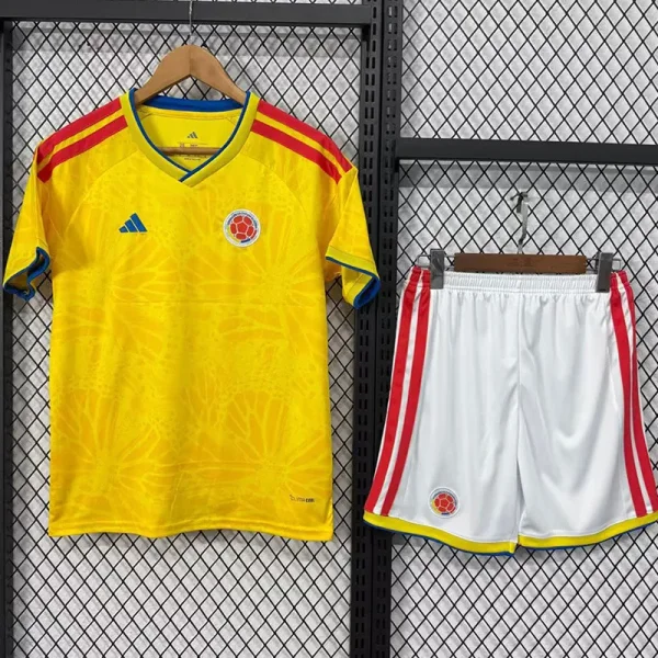 26-27 Colombia Home Kids Soccer Jersey