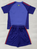 26-27 Mexico Purple Goalkeeper Kids Soccer Jersey