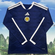 26-27 Scotland Home Long Sleeve Soccer Jersey (长袖)