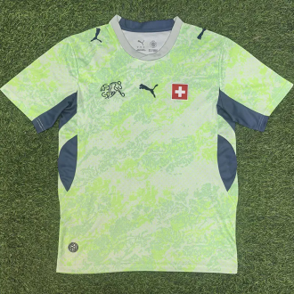 26-27 Switzerland Away Fans Soccer Jersey