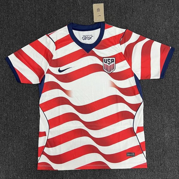 26-27 USA Home Fans Soccer Jersey