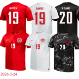 26-27 Canada Away Fans Soccer Jersey