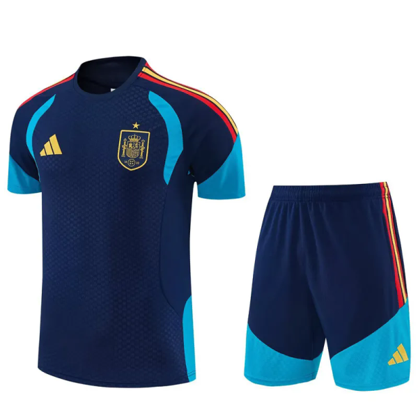 26-27 Spain Royal blue Training Short Suit