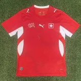 26-27 Switzerland Home Fans Soccer Jersey