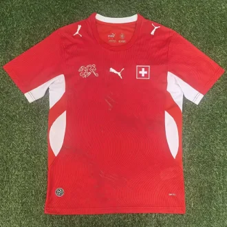 26-27 Switzerland Home Fans Soccer Jersey