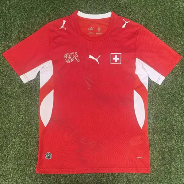 26-27 Switzerland Home Fans Soccer Jersey