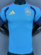 26-27 Spain Lake Blue Player Version Training shirts