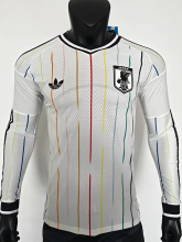 26-27 Japan Away Long Sleeve Player Version Soccer Jersey (长袖球员)