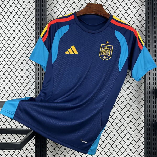 26-27 Spain Royal blue Training shirts