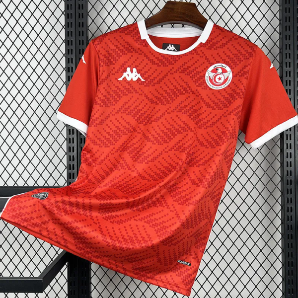 26-27 Tunisia Home Fans Soccer Jersey