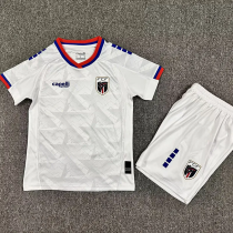 26-27 Cape Verde Away Kids Soccer Jersey