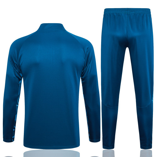 23-24 Manchester City High Quality Half Pull Tracksuit