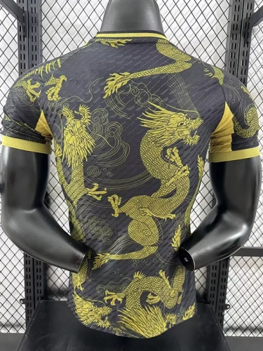 25-26 Real Madrid Black Gold Special Edition Player Version Training Shirts