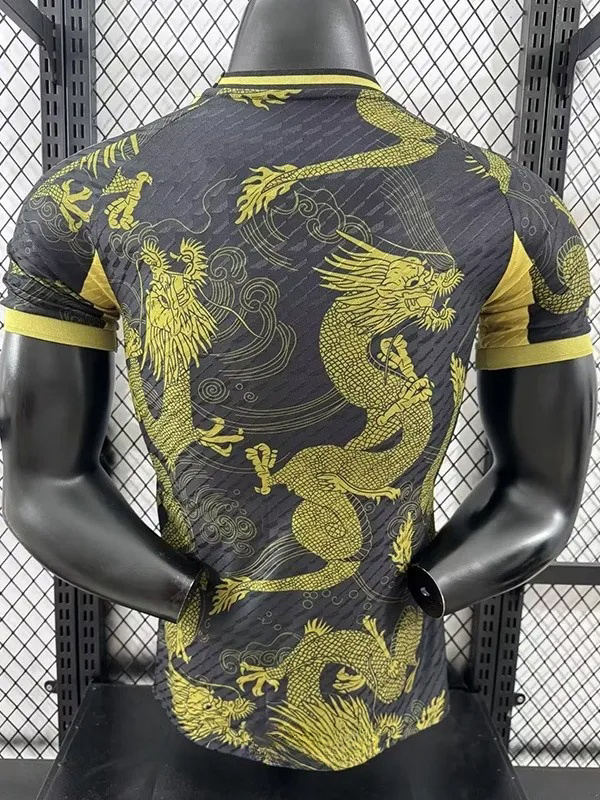 25-26 Real Madrid Black Gold Special Edition Player Version Training Shirts