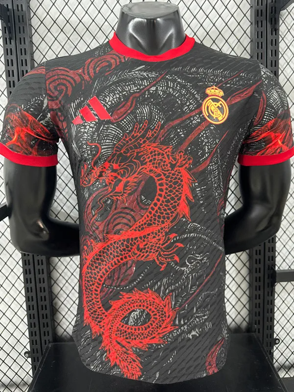 25-26 Real Madrid Special Edition Red Player Version Training Shirts