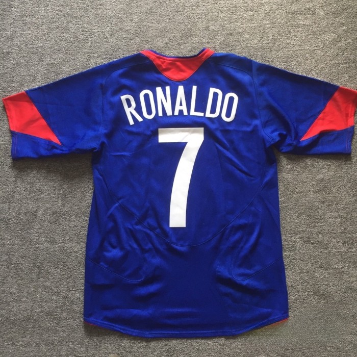 2005-2006 Manchester United Away Retro Soccer Jersey