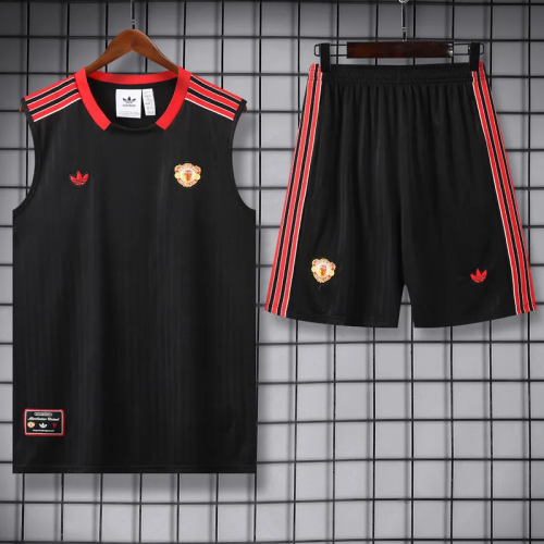25-26 Manchester United High Quality Tank Top And Shorts Suit