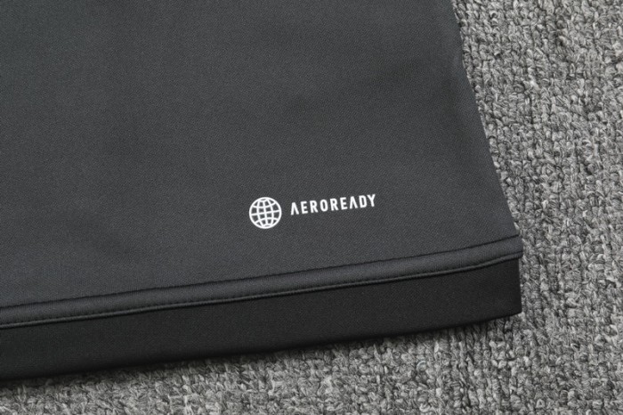 23-24 Real Madrid High Quality Half Pull Tracksuit