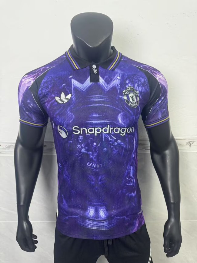 25-26 Manchester United Purple Special Edition Player Version Training shirts