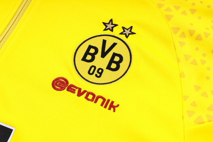 23-24 Dortmund High Quality Half Pull Tracksuit
