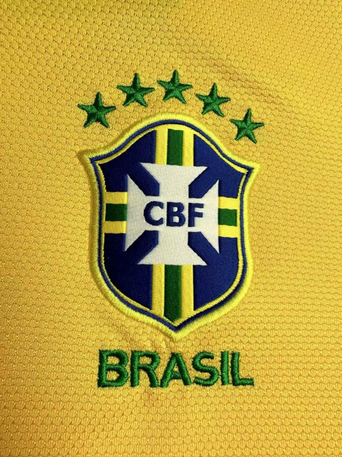2012-2013 Brazil Home Retro Soccer Jersey