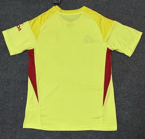 25-26 Arsenal Light Yellow GoalKeeper Fans Soccer Jersey