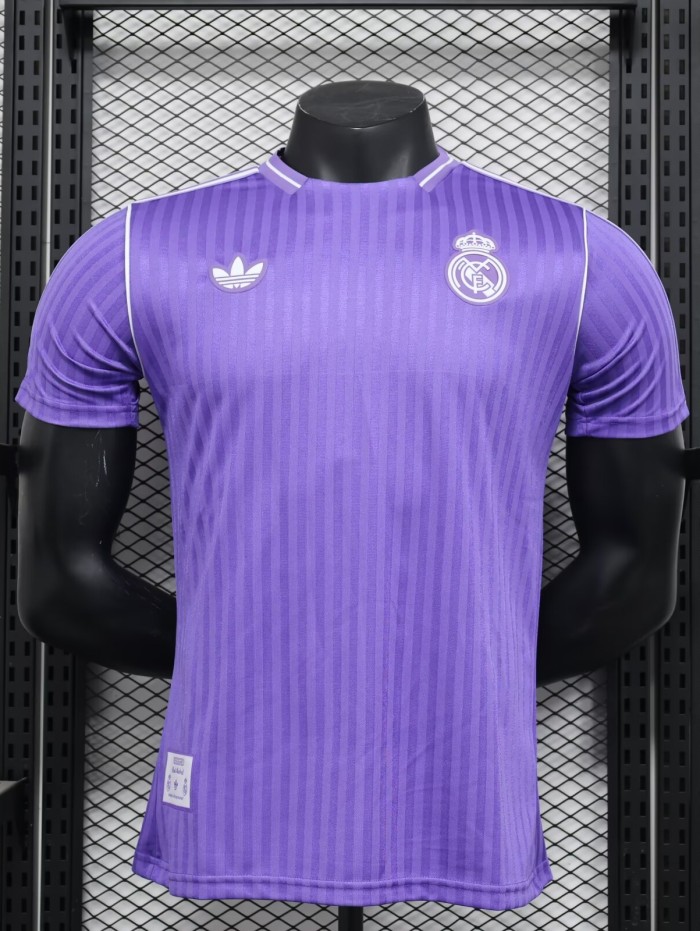 25-26 Real Madrid Purple Special Edition Player Version Training Shirts