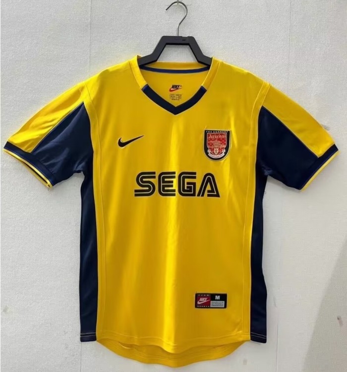 1999-2001 Arsenal Away Retro Soccer Jersey