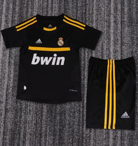 2011-2012 Real Madrid GoalKeeper Retro Kids Soccer Jersey