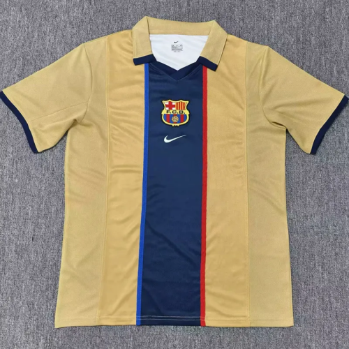 25-26 Barcelona Yellow Joint Edition Cactus Jack #2 BarcelonaCA Fans Soccer Jersey