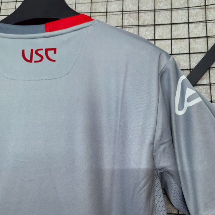 25-26 Cremonese Home Fans Soccer Jersey 1:1 Thai Quality