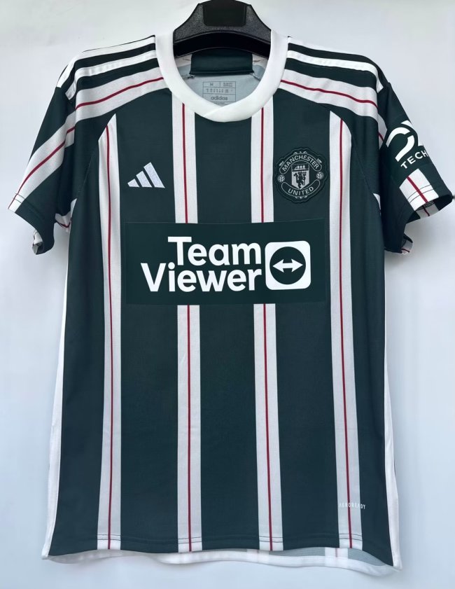 23-24 Manchester United Away Fans Soccer Jersey