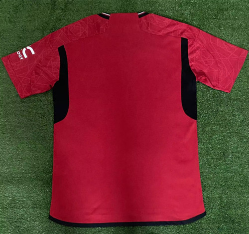 23-24 Manchester United Home 1:1 Fans Soccer Jersey