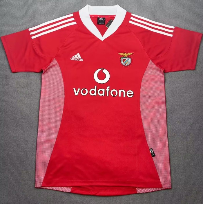 2000-2002 Benfica Home Retro Soccer Jersey