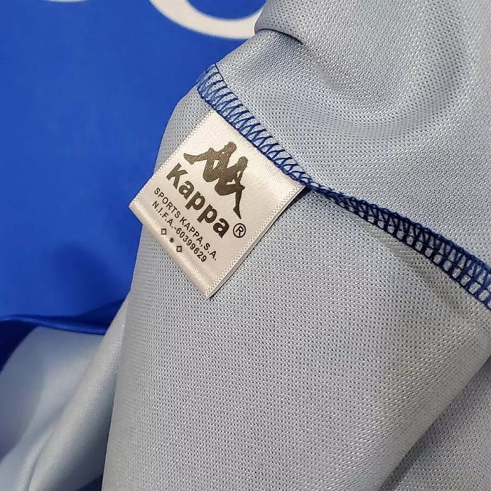 1995-1997 Juventus Away Blue Retro Soccer Jersey