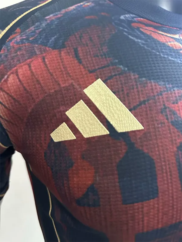 25-26 Manchester United Red Black Player Version Training shirts