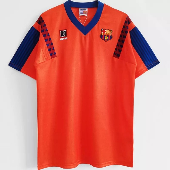 1989-1992 Barcelona Away Retro Soccer Jersey