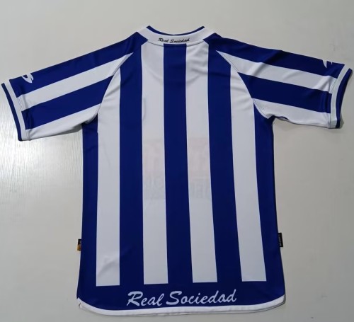 2002-2003 Real Sociedad Home Retro Soccer Jersey
