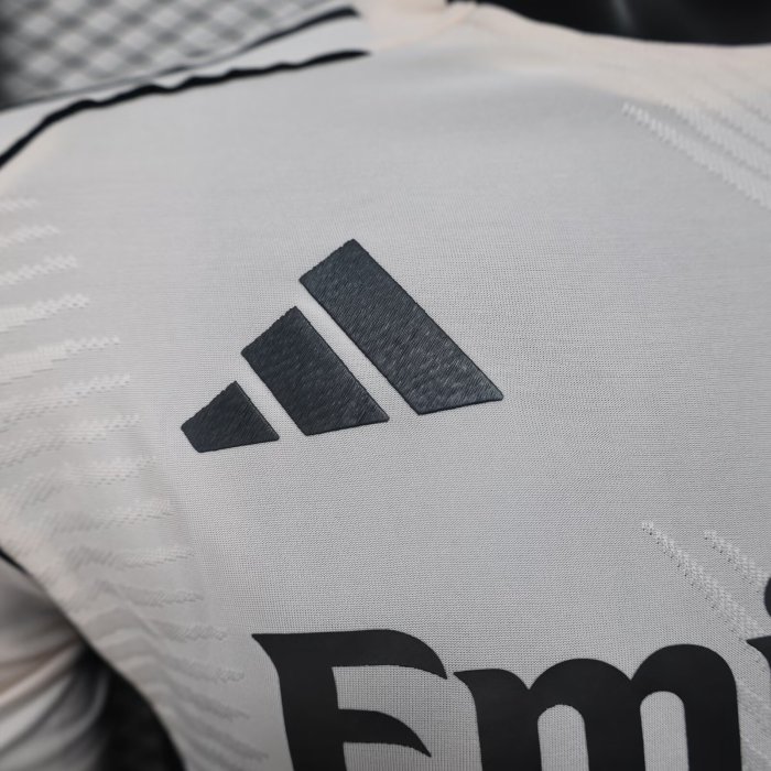 25-26 Real Madrid White Special Edition Player Version Soccer Jersey