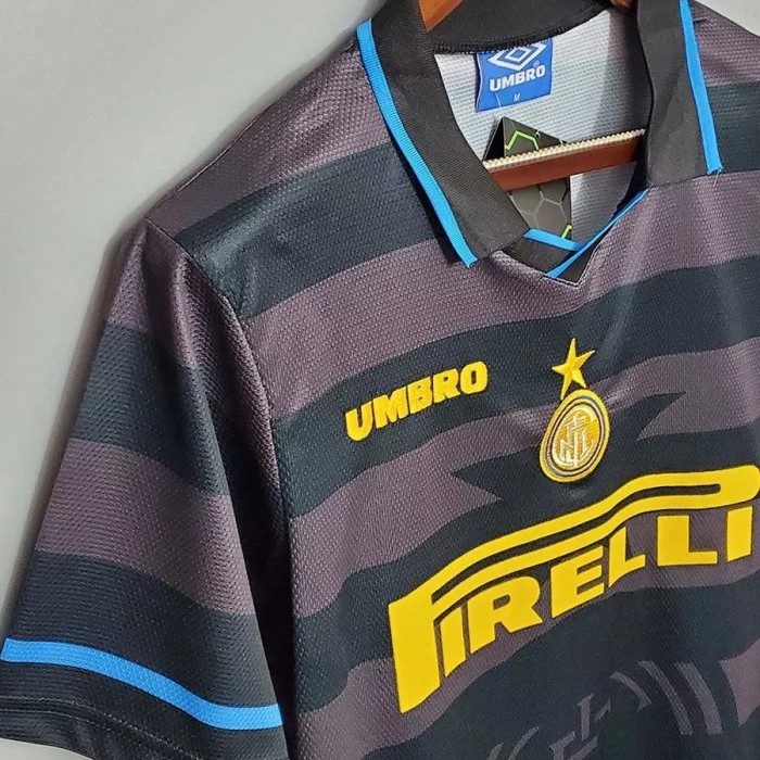 1997-1998 Inter Milan Third Retro Soccer Jersey