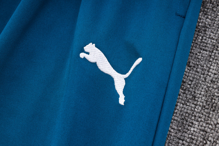 23-24 Manchester City High Quality Half Pull Tracksuit