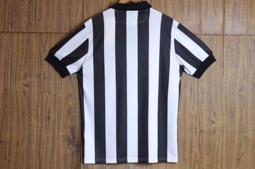 1958 Santos FC Home White and Black Retro Soccer Jersey
