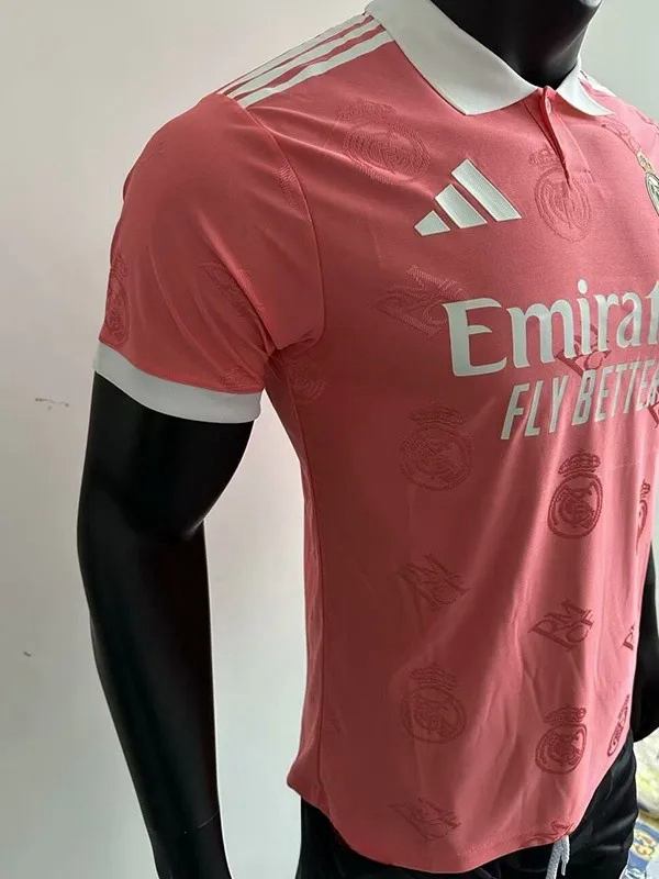 25-26 Real Madrid Pink Special Edition Player Version Training Shirts