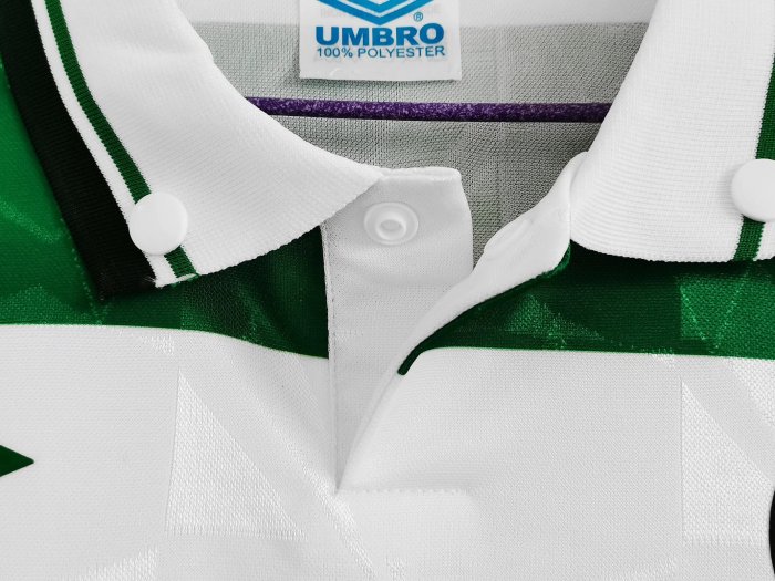 1989-1991 Celtic Retro Polo Soccer Jersey