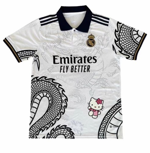 23-24 Real Madrid Special Edition White Fans Training Shirts