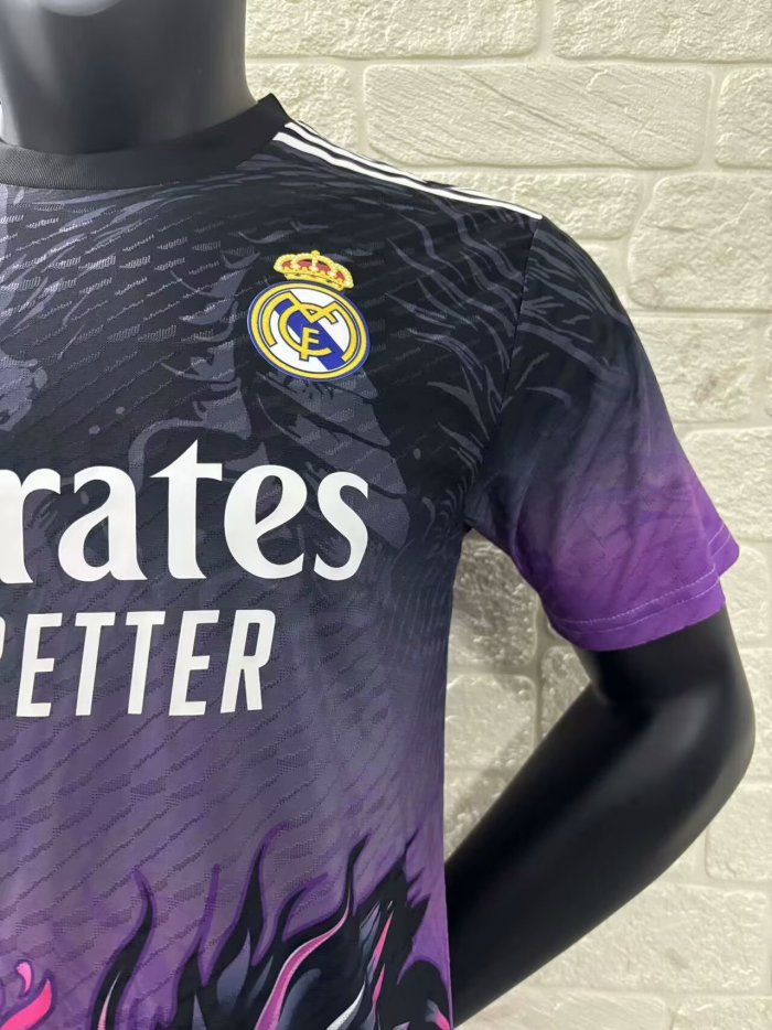 25-26 Real Madrid Purple Special Edition Player Version Soccer Jersey