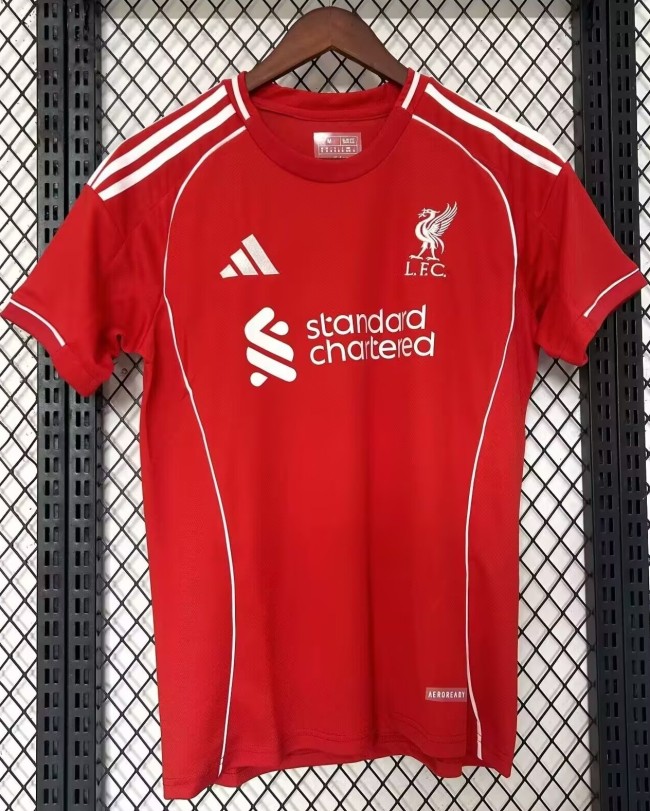 25-26 Liverpool Home Fans Soccer Jersey