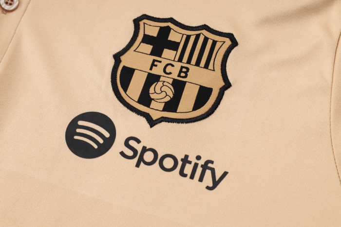 23-24 Barcelona High Quality Polo Tracksuit