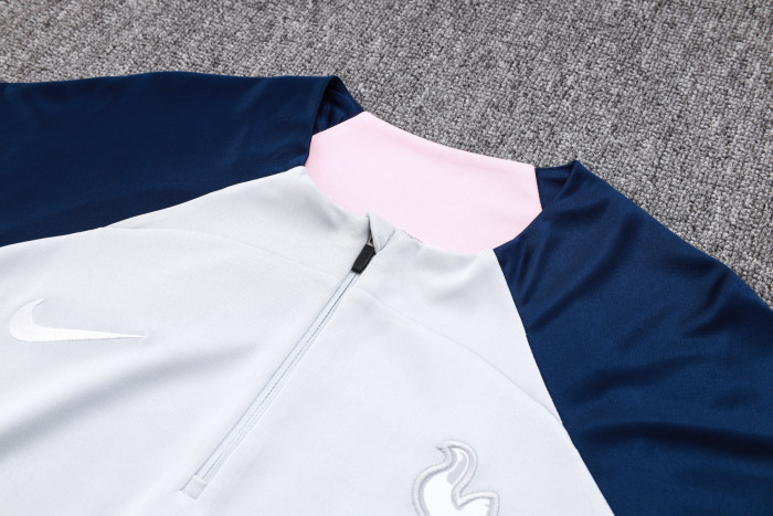 23-24 Tottenham Hotspur High Quality Half Pull Tracksuit