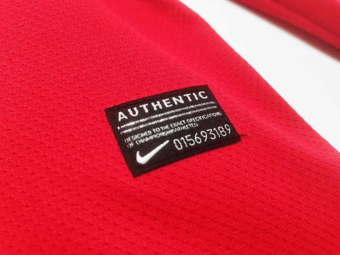 2010-2011 Manchester United Home Long Sleeve Retro Soccer Jersey
